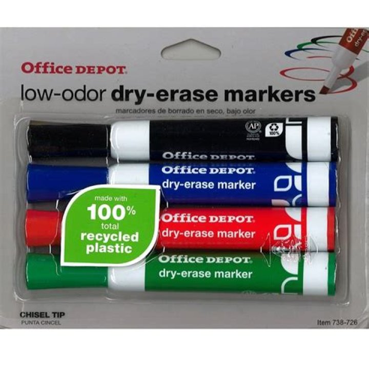 Do dry erase markers work on stainless steel?