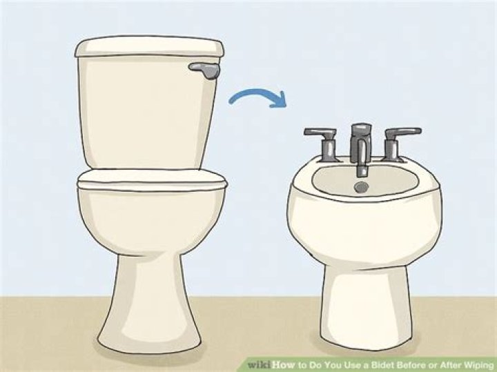 Do you use a bidet before or after wiping?