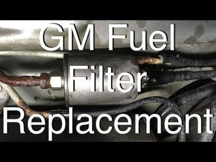 Does a 2012 GMC Acadia have a fuel filter?