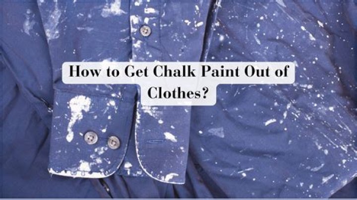 Does chalk remove clothes?