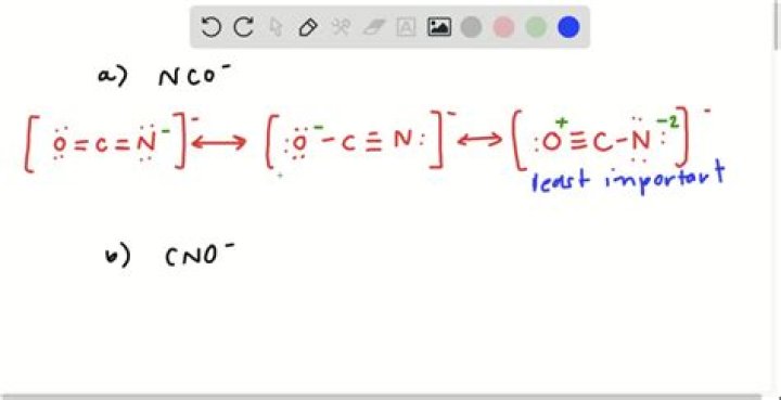 Does CNO have resonance?