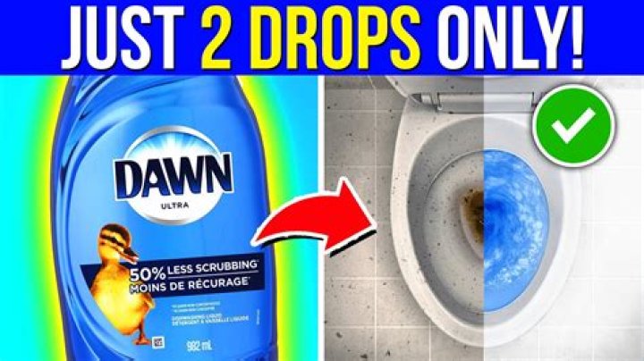 Does Dawn dish soap unclog drains?