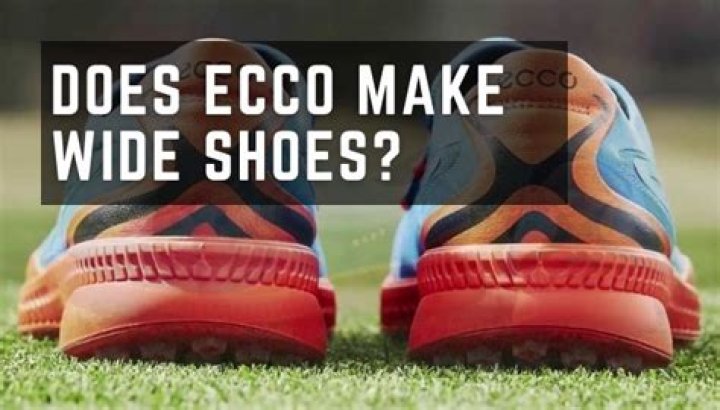 Does Ecco make a wide shoe?