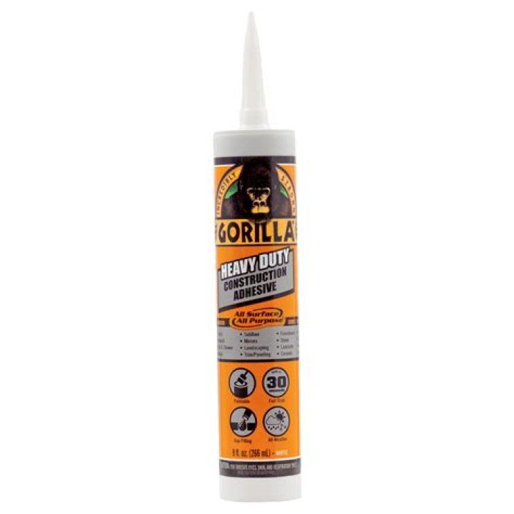 Does gorilla heavy duty construction adhesive expand?