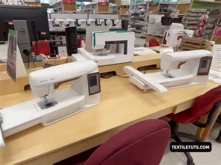 Does Joann Fabrics let you use sewing machines?