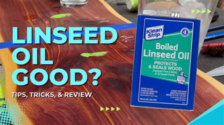 Does linseed oil smell bad?