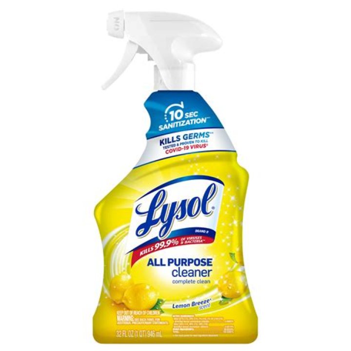 Does Lysol ruin wood?