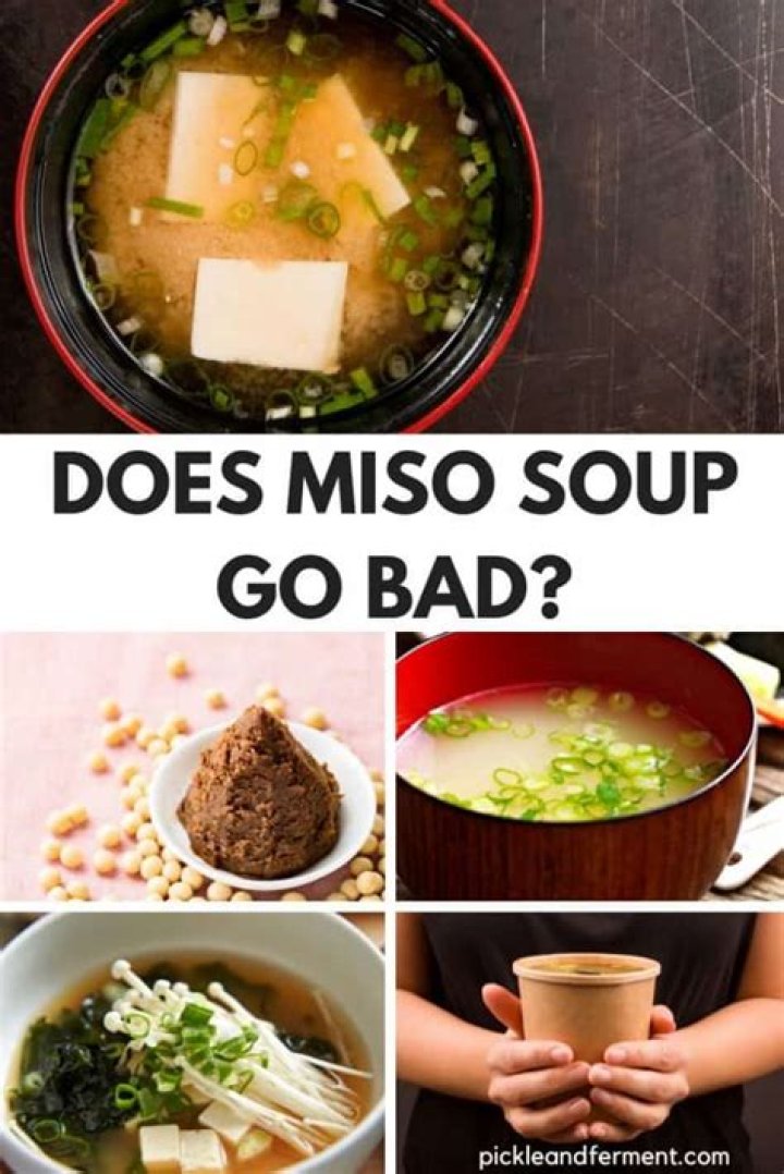 Does miso soup go bad?