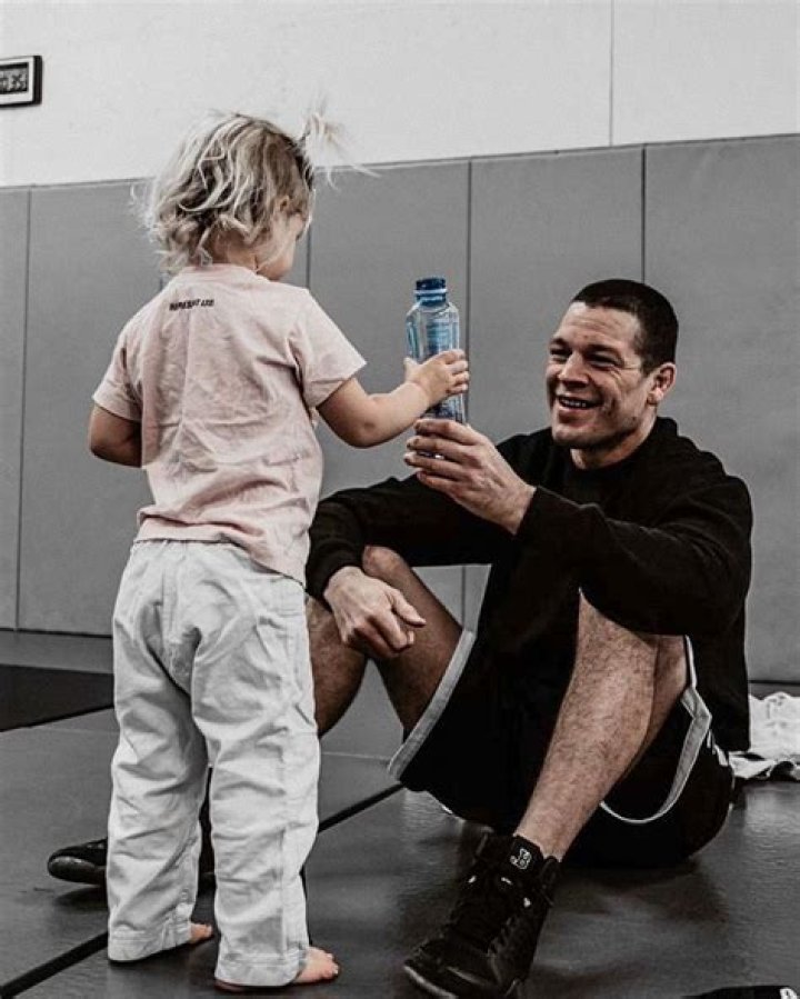Does Nate Diaz have a baby?