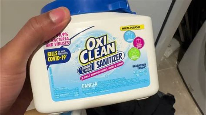 Does OxiClean sanitize laundry?
