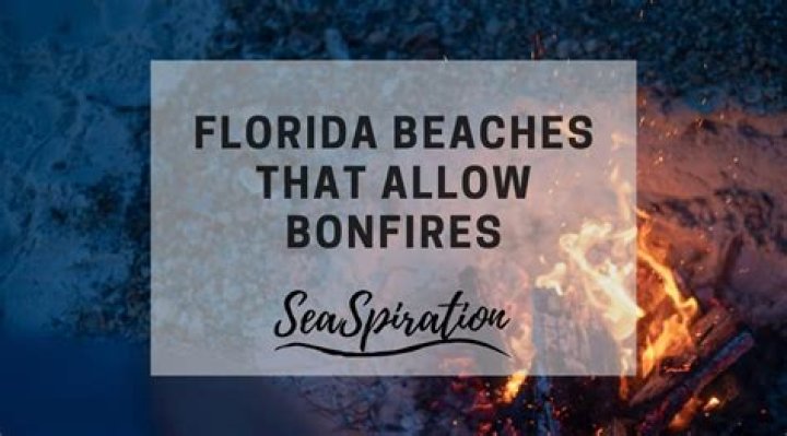 Does Rio Del Mar Beach allow bonfires?