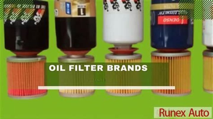Does the oil filter brand matter?