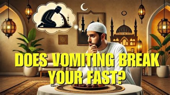 Does Vomiting Break Your Fast?