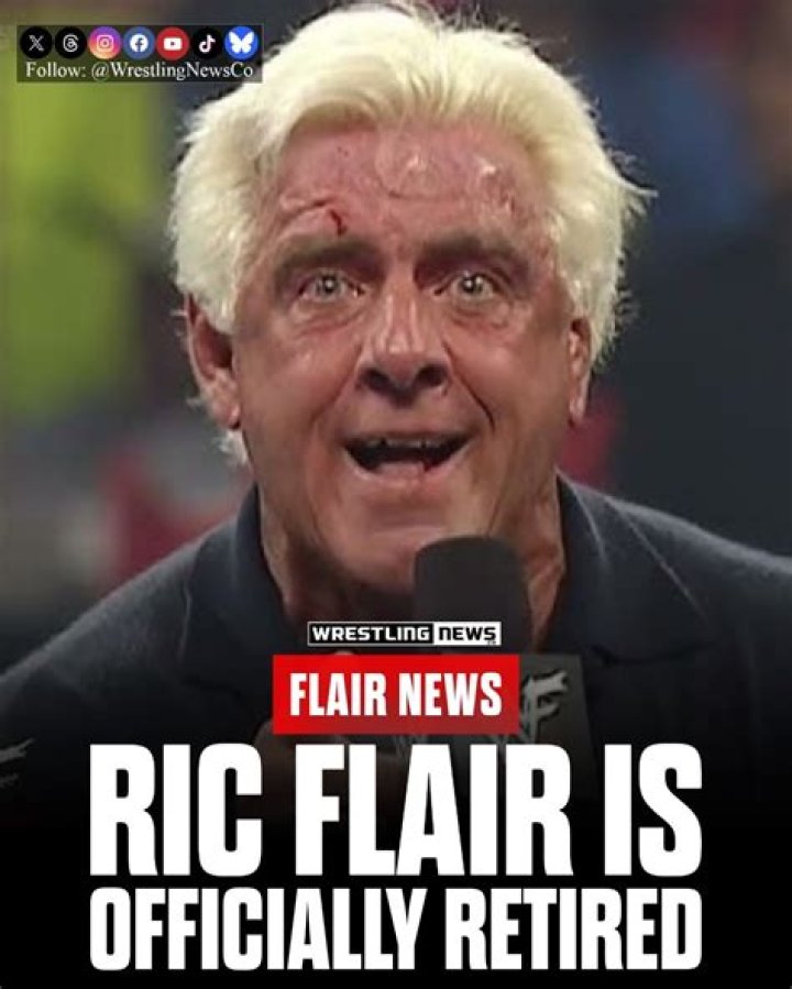 Has Ric Flair retired?