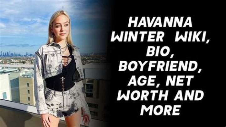 Havanna Winter Wikipedia, Age, Net worth, Real Name, Songs, BF