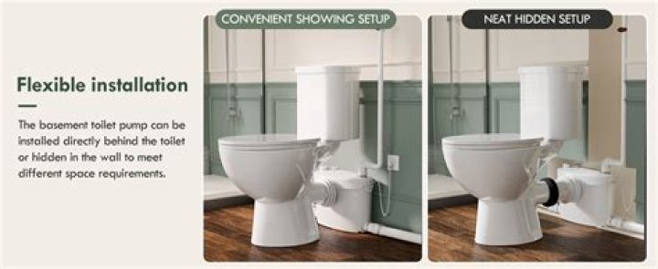 How an Upflush toilet works?