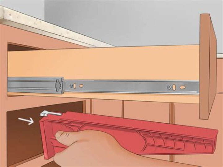 How are cabinet drawer slides measured?