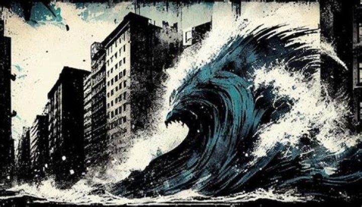 How are rogue waves and tsunamis different?