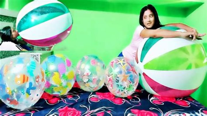 How big is a beach ball?