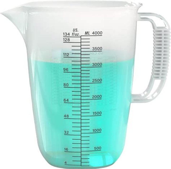 How big is a pitcher of water?