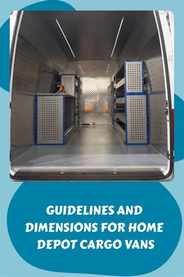 How big is the Home Depot cargo van?