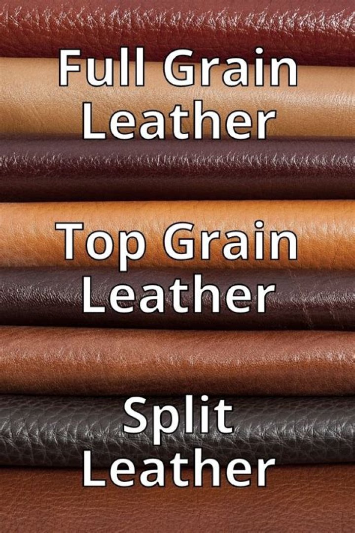 How can you tell the difference between leather and vinyl?