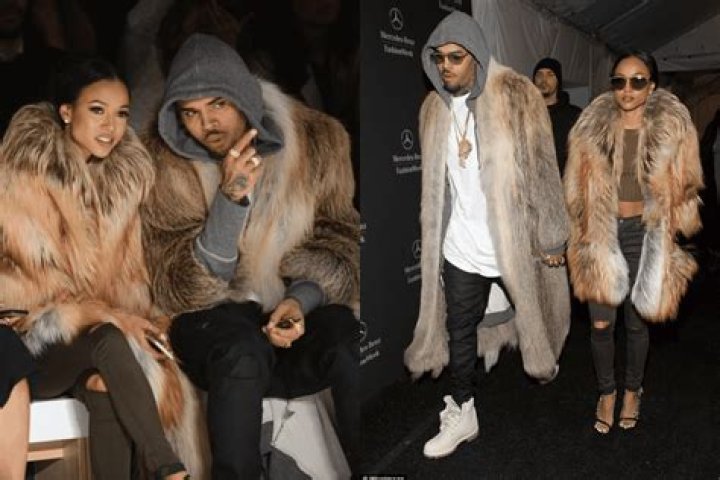 How did Chris Brown meet Nia Guzman?