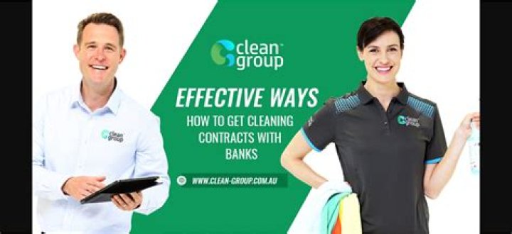 How do banks get cleaning contracts?