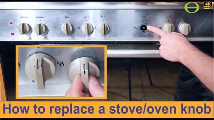 How do I clean the knobs on my oven?