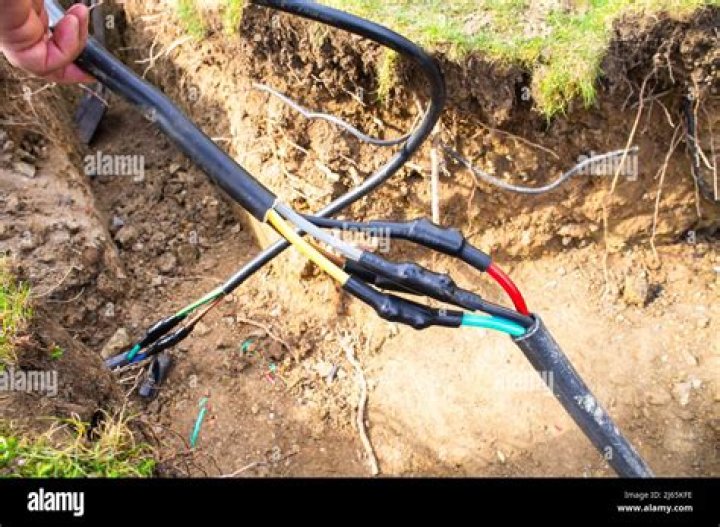 How do I find a broken electric line underground?
