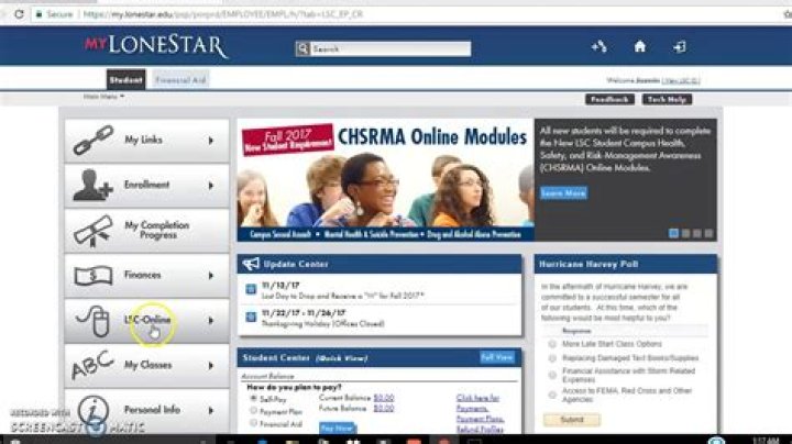 How do I find my Lone Star Student ID?