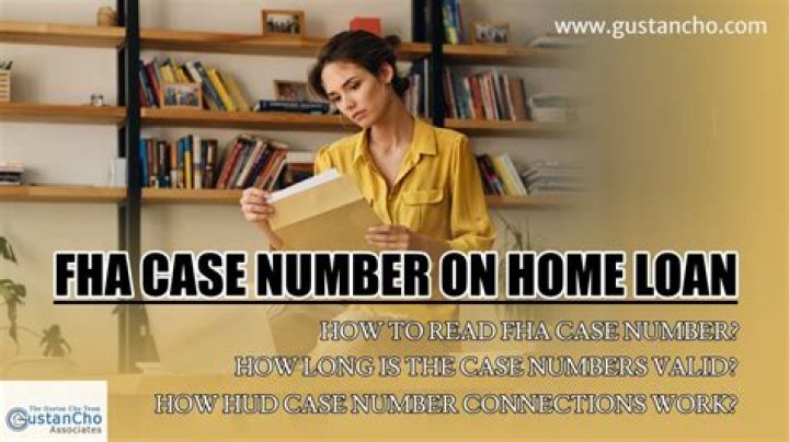How do I find out my FHA case number?