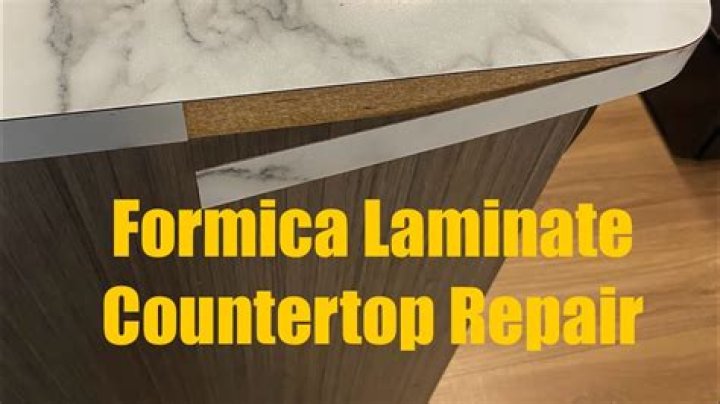 How do I fix my laminate countertop?