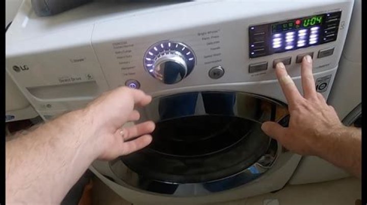 How do I force unlock my LG washer?