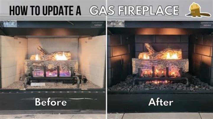 How do I keep the cold air out of my gas fireplace?