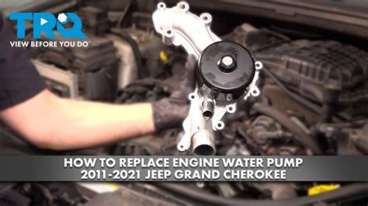 How do I know if my Jeep Wrangler water pump is bad?