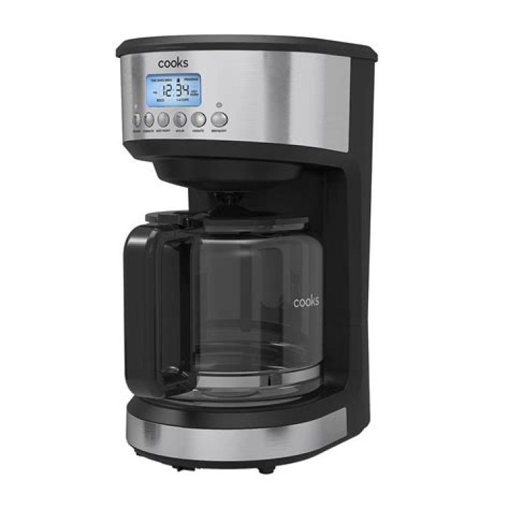How do I set the timer on my Cooks coffee maker?
