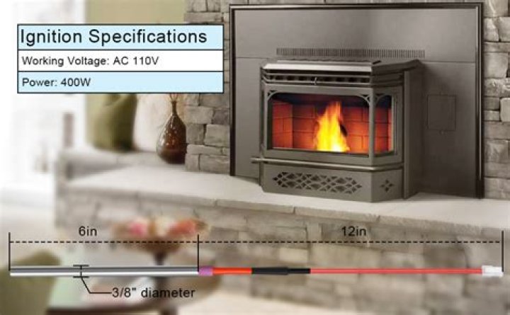 How do I test a pellet stove igniter?