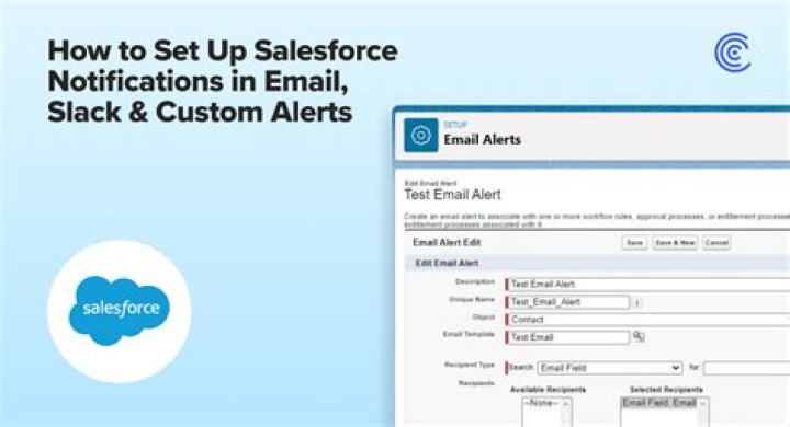 How do I turn off email notifications in Salesforce?