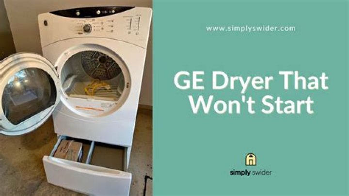 How do I turn off the signal on my GE dryer?