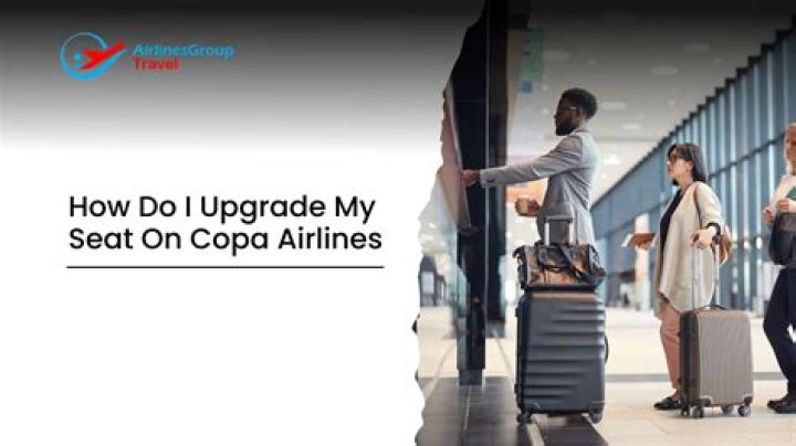 How do I upgrade on Copa Airlines?
