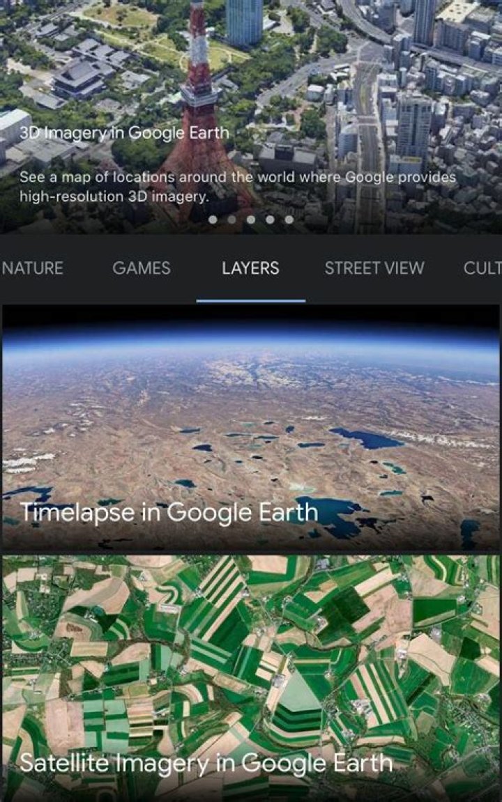 How do I view a parcel on Google Earth?