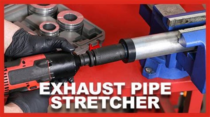 How do I widen my exhaust pipe?