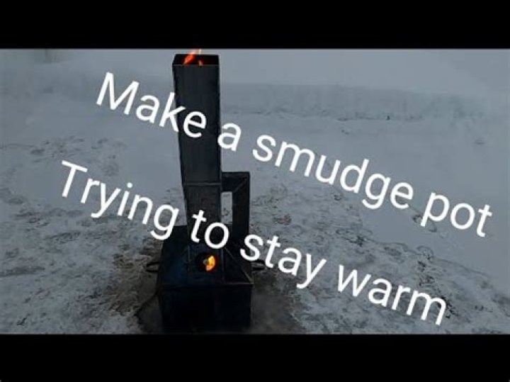 How do smudge pots work?