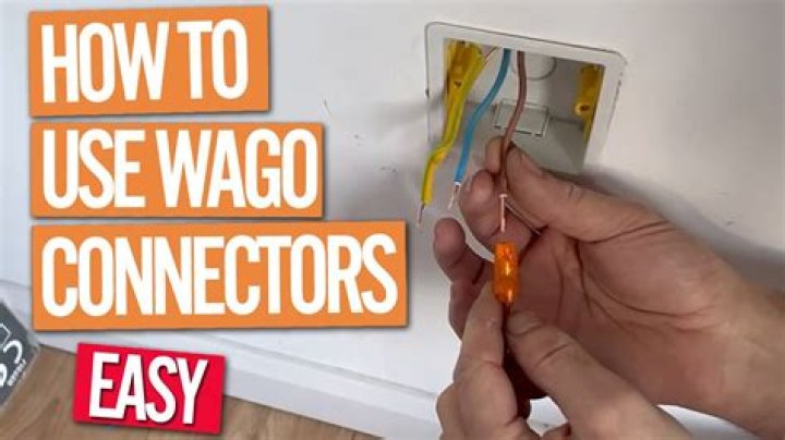 How do Wago connectors work?