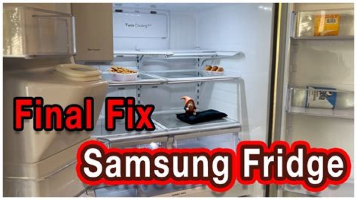 How do you adjust the doors on a Samsung French door refrigerator?