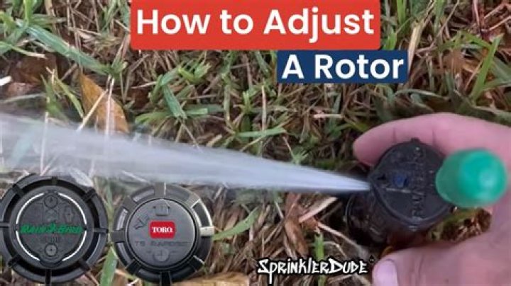 How do you adjust the rotor head on a hunter I 20?