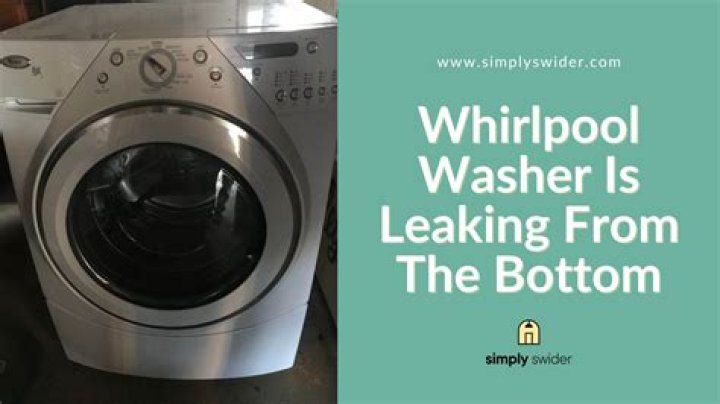 How do you adjust the water level on a Whirlpool front load washer?