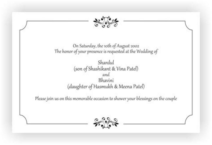 How do you ask for nutrition requirements on a wedding invitation?