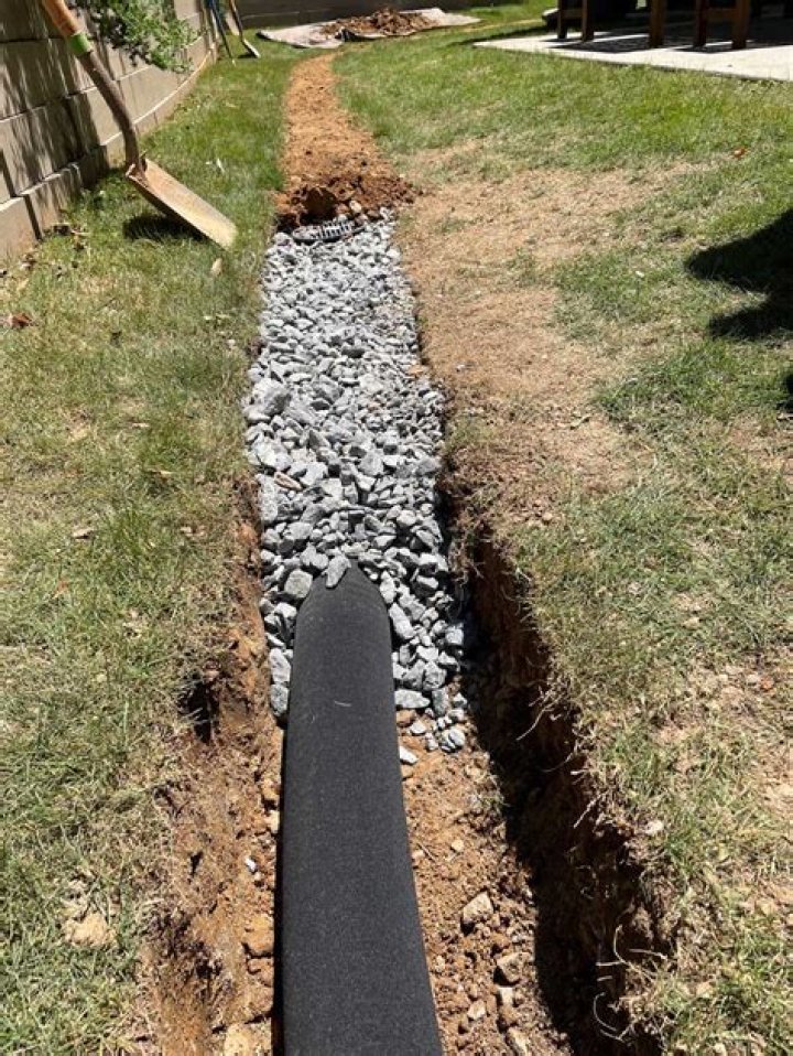 How do you build a trench drain?